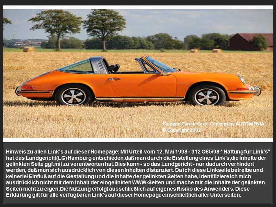  AUTOMENIA - Classic Cars Concept Cologne 2013  - Links Info